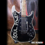 Tom Morello's SOUL POWER Miniature Replica Guitar Collectible by AXE HEAVEN®