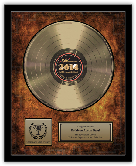 Gold Record Award - Deluxe 12"