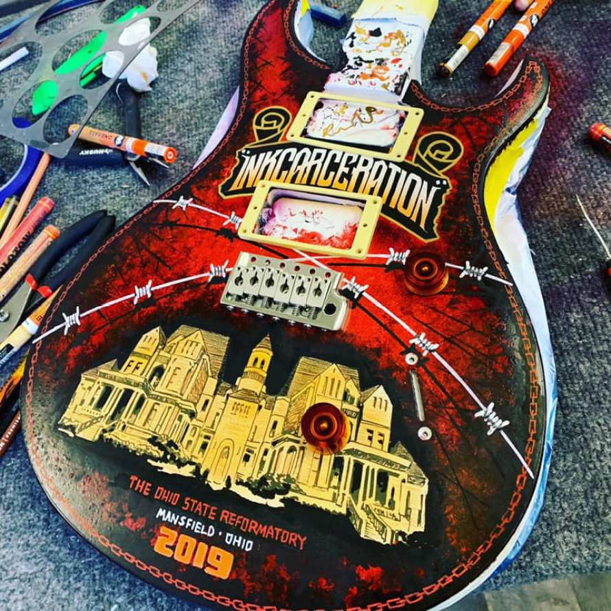 Custom-Painted-Guitar-Inkcarceration-2019